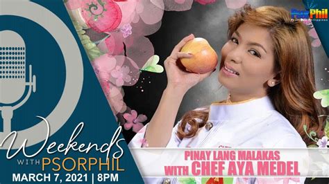 PINAY LANG MALAKAS WITH CHEF AYA MEDEL.